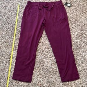 Athletic Works Core Knit pants Large Petite new with tags